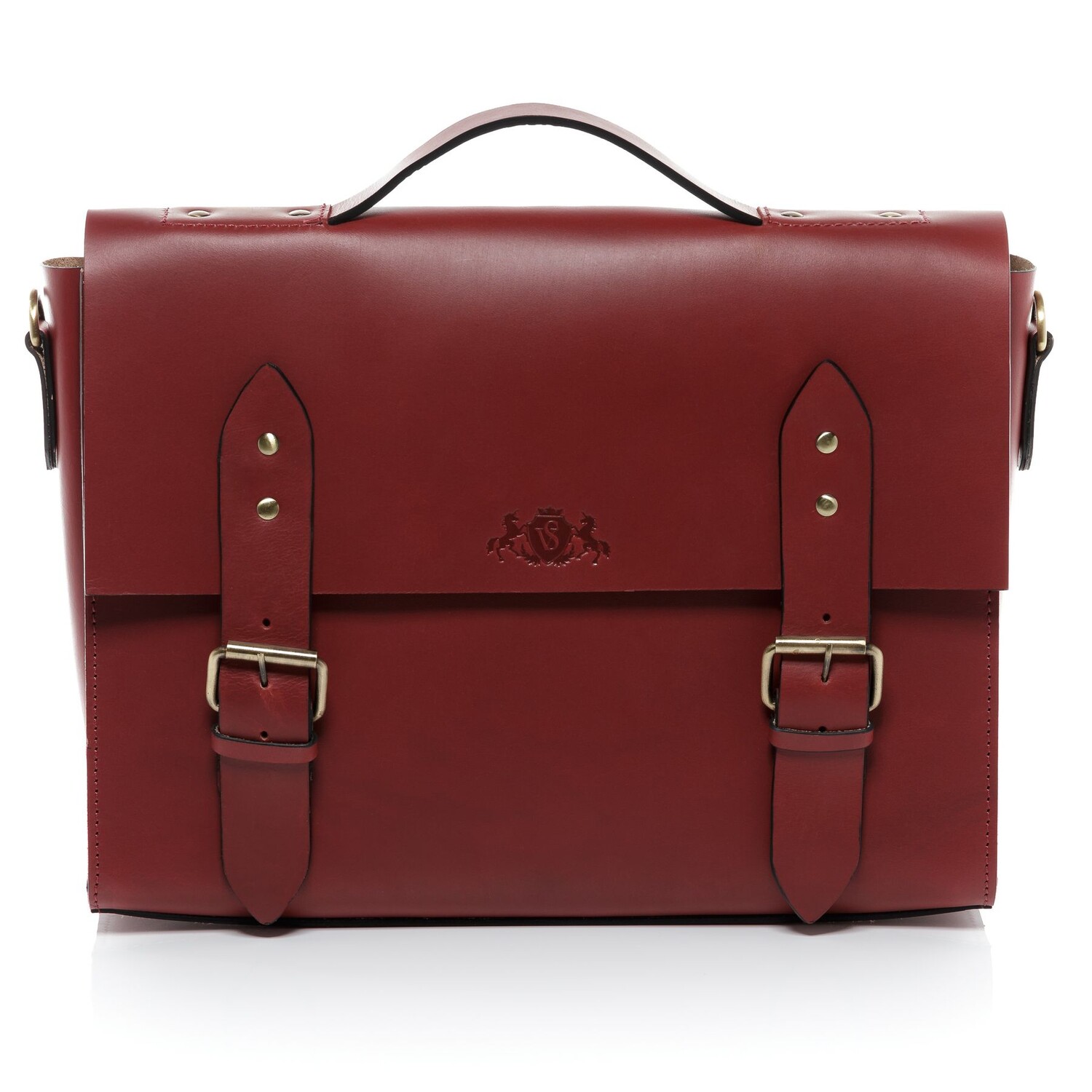 

Сумка для ноутбука SID & VAIN Leder Leder Businesstasche Unisex BOSTON, красный
