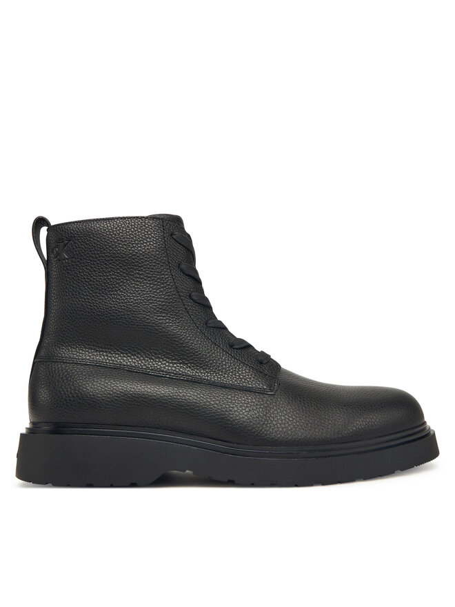 

Сапоги Combat Ess Lace Up Zip Boot Lth YM0YM01373 Calvin Klein, черный