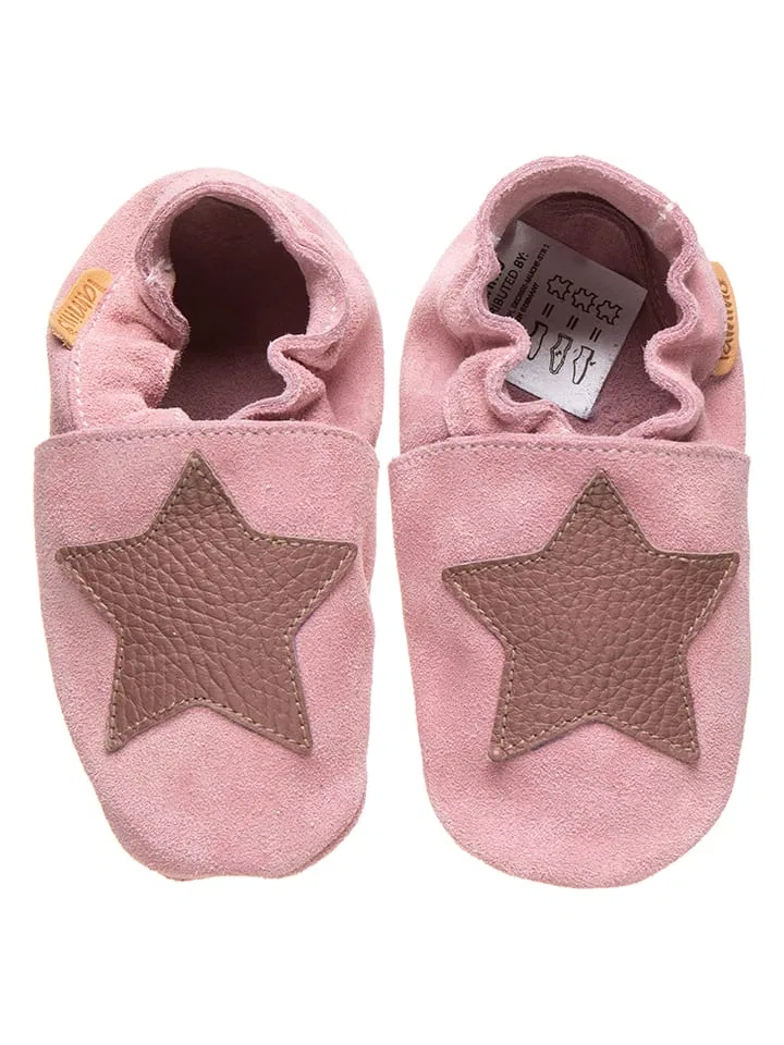 Кожаные ползунки Lamino Розовый — фото 3