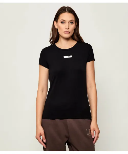 

Футболка Slim fit Ea7, черный