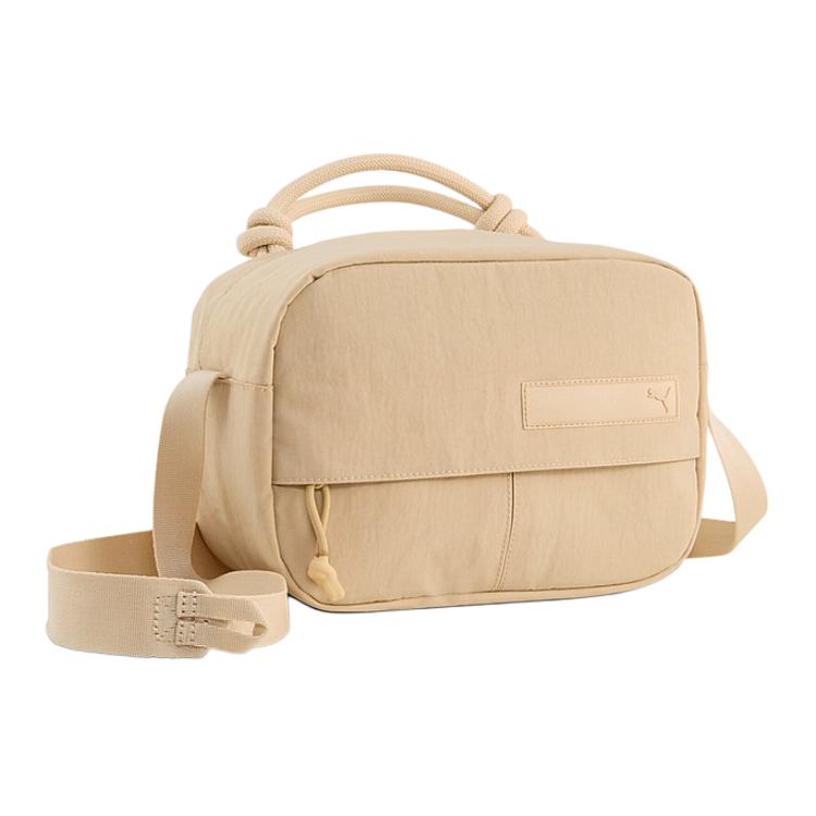 

PUMA Нейлоновая наплечная сумка через плечо унисекс светло-коричневая, Light Brown