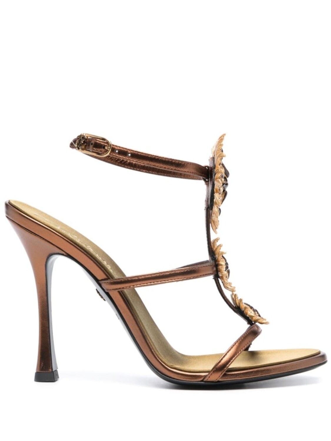 

Roberto Cavalli босоножки Jewel 110, коричневый
