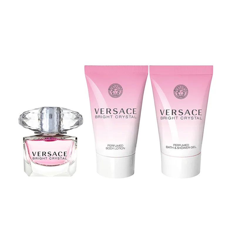 VERSACE Женский парфюм и гель для душа, Heartbeat 5ml+Crystal Diamond Body Lotion 25ml+Crystal Diamond Shower Gel 25ml — фото 4