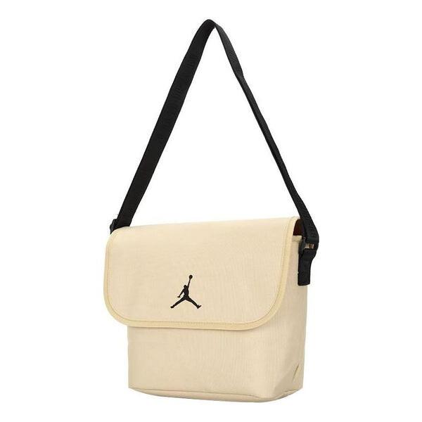 

Сумка jumpman messenger bag 'beige yellow' Air Jordan, бежевый