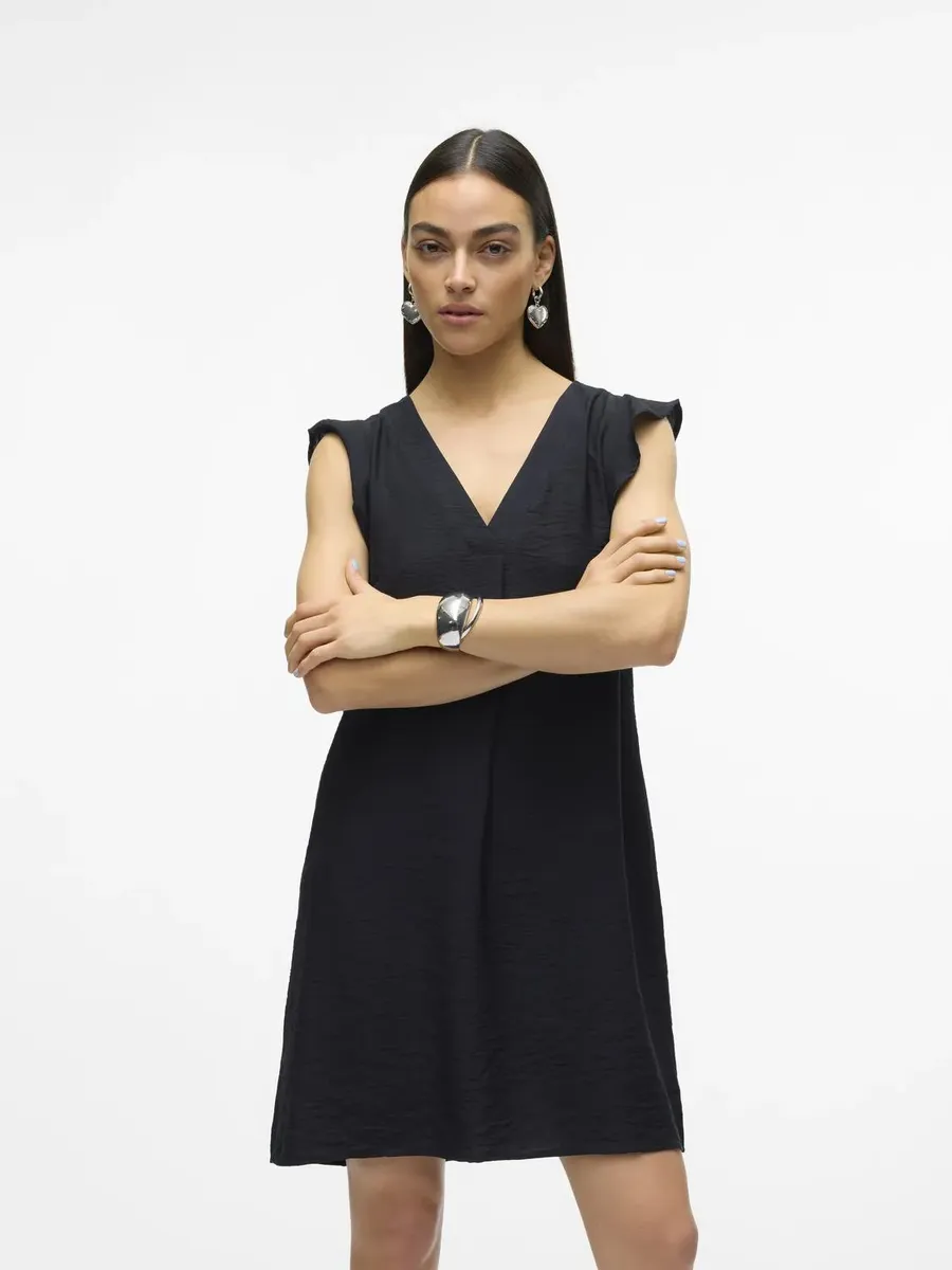 

Летнее платье Vero Moda "VMNATJA SL SHORT DRESS WVN GA", черный