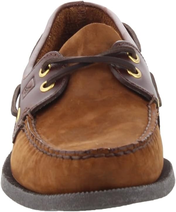 Ботинки для яхтинга Sperry Top-Sider Leeward с двумя дырками для шнурков, коричневый — фото 3