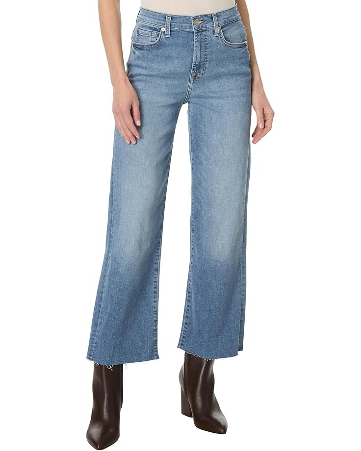 

Джинсы 7 For All Mankind Cropped Alexa, цвет Astra