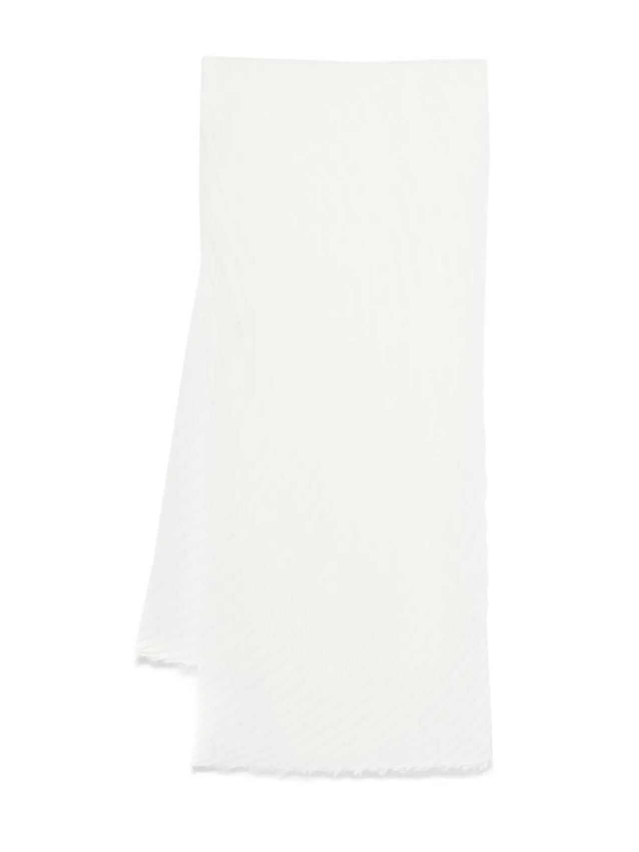 

Issey Miyake плиссированный палантин, белый