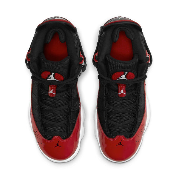 Кроссовки 6 колец Air Jordan, белый — фото 4