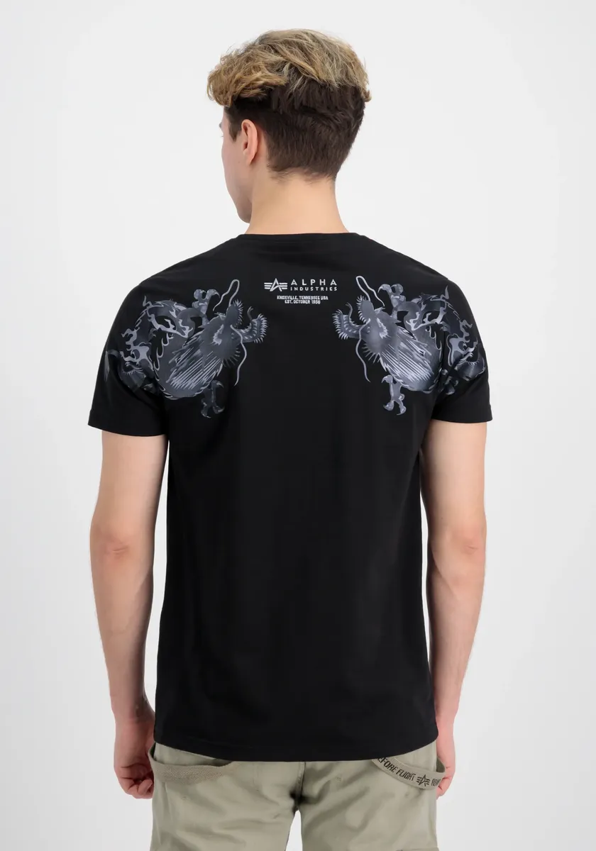 

Футболка Alpha Industries " Alpha Industries Мужская - Футболки Dragon EMB T", черный