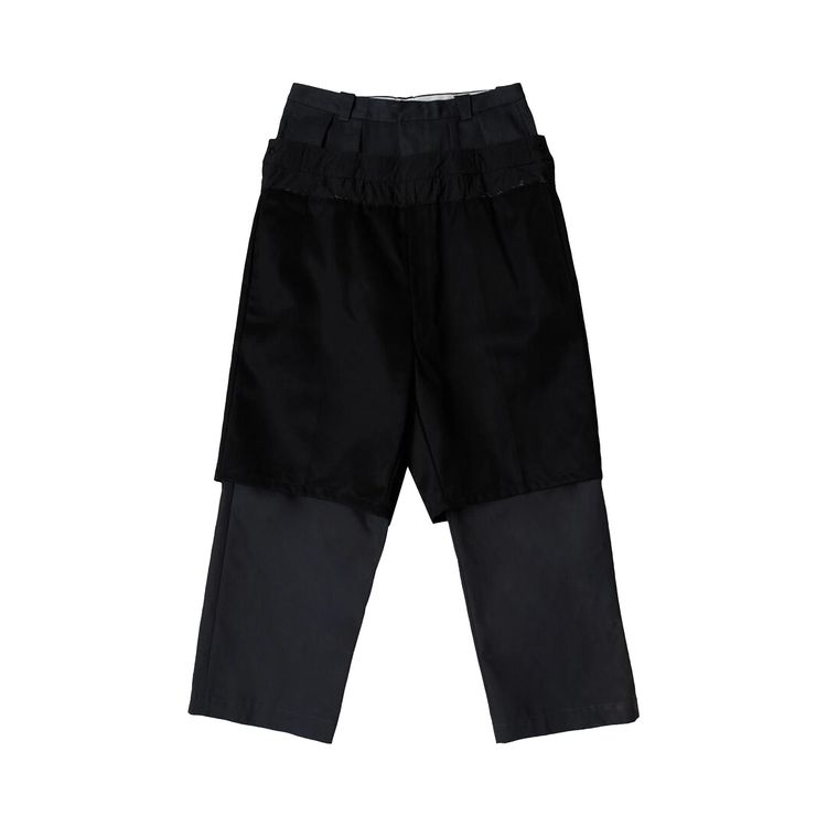 

Брюки Maison Margiela Layered Trousers 'Grey', серый