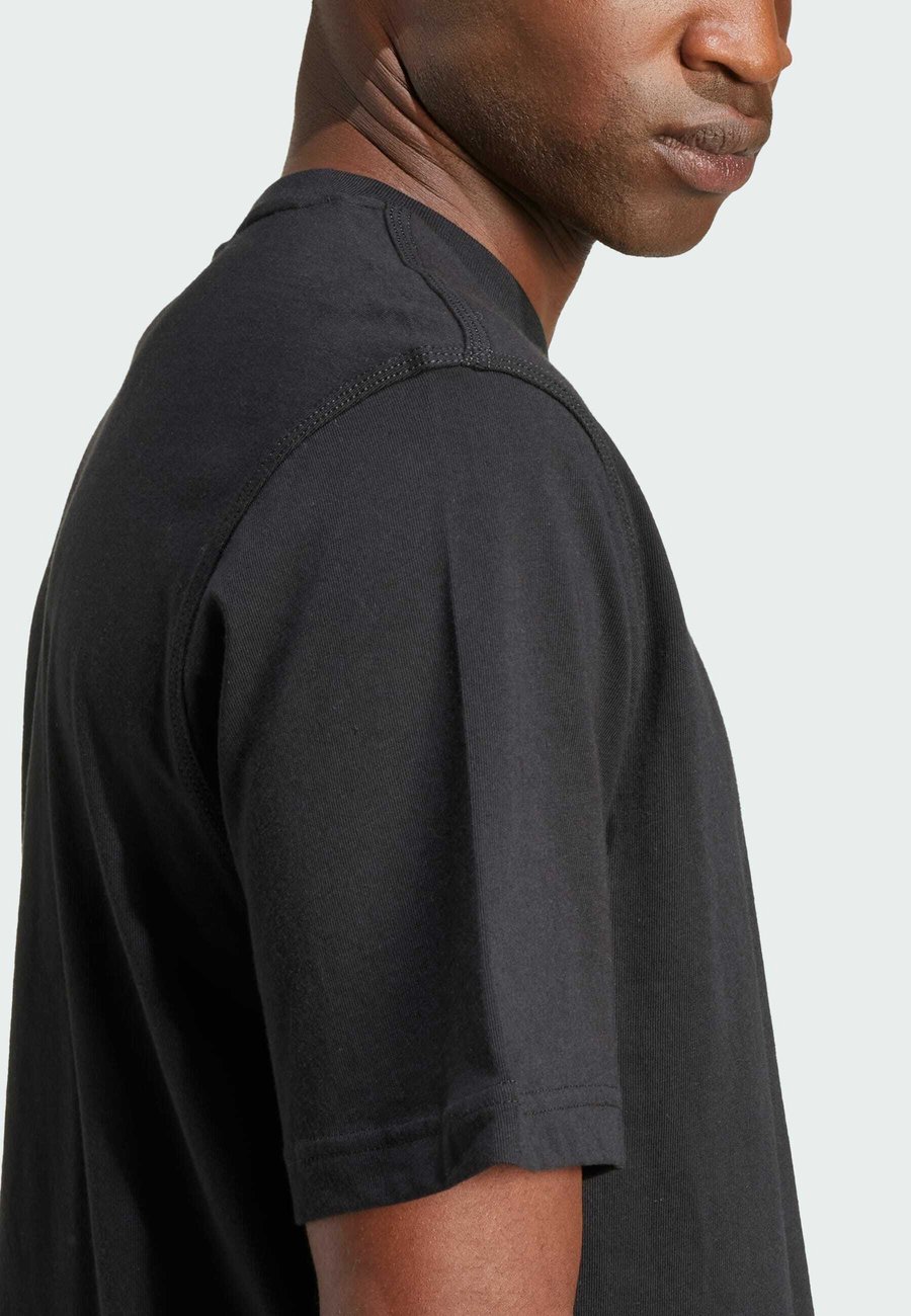 Футболка Adidas Originals TREFOIL TEE, Black — фото 4