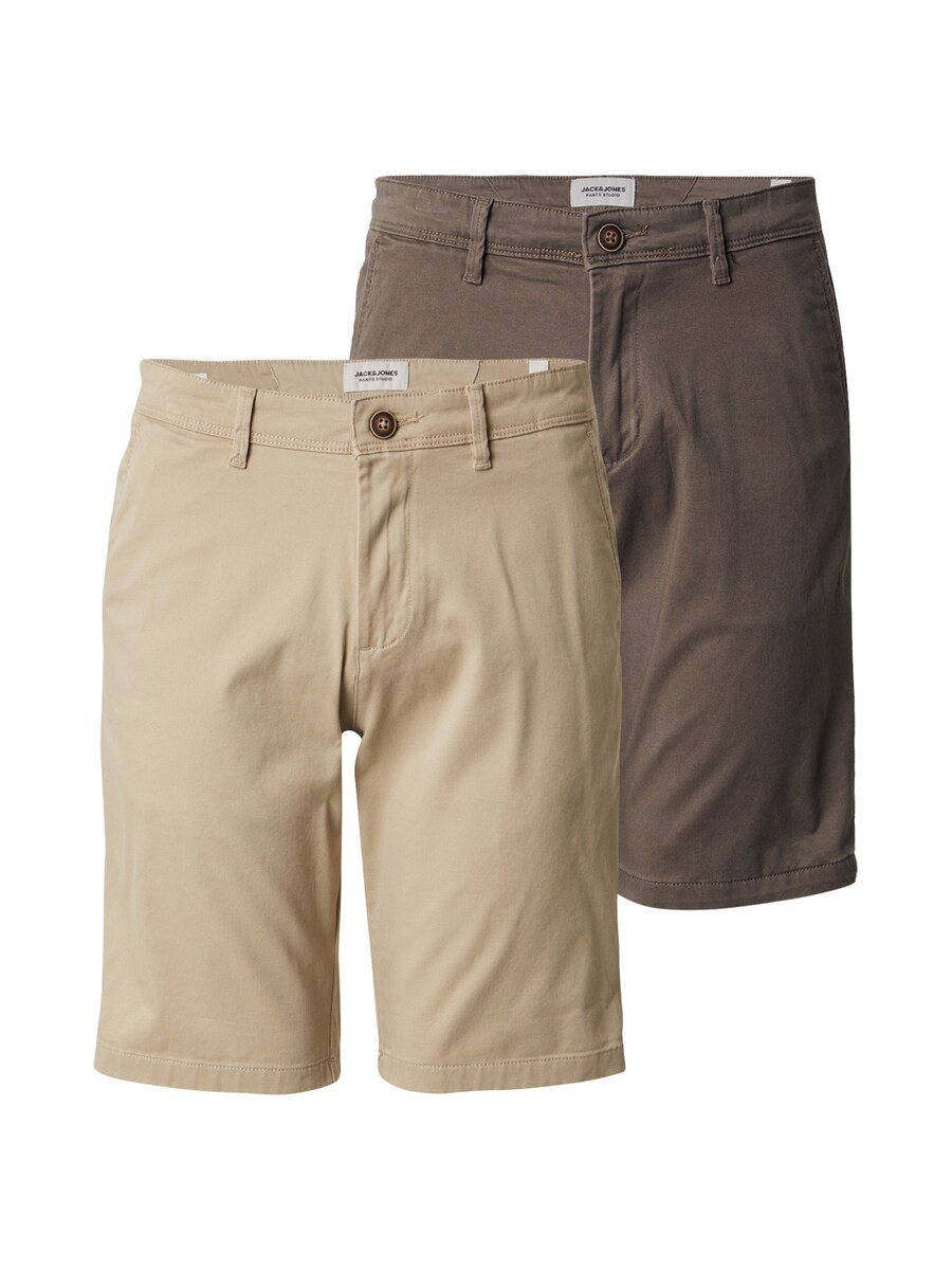 

Брюки чинос JACK & JONES JPSTBOWIE, цвет Beige/Chocolate