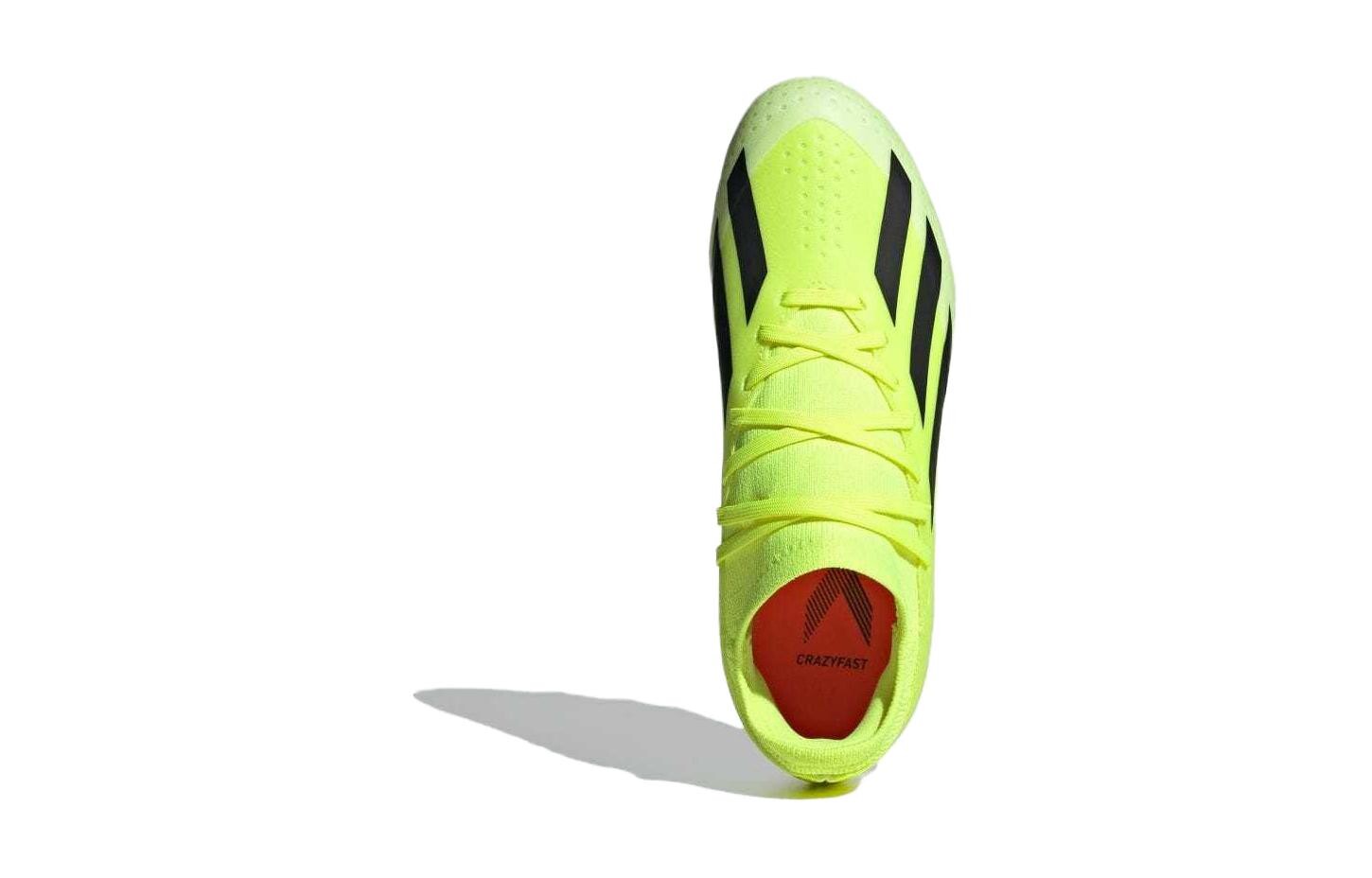 X CRAZYFAST Детские футбольные бутсы Детские низкие желтые Adidas, желтый — фото 3