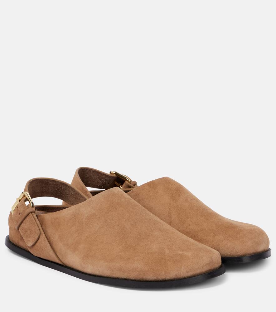 Замшевые клоги Louis A.Emery, Caribou Suede