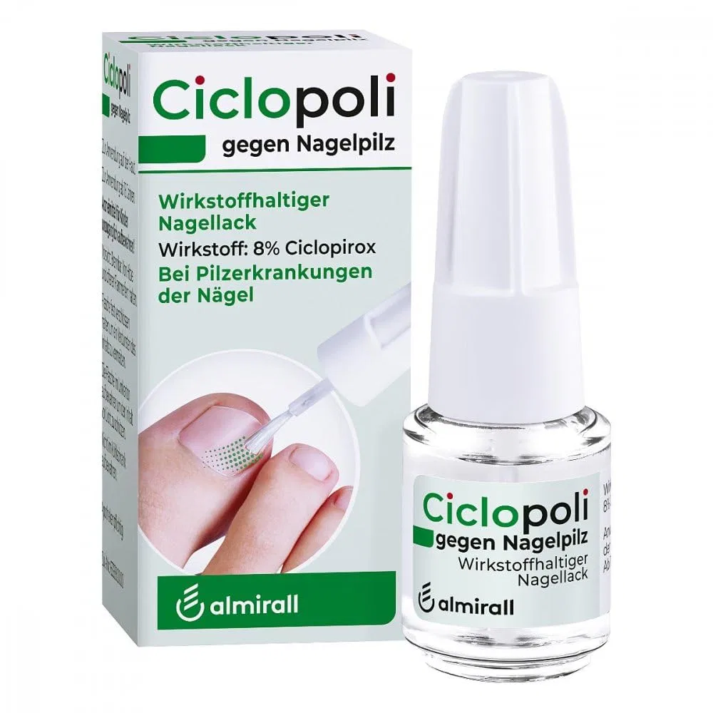 Лак от грибка ногтей Ciclopoli с циклопироксом 3.3 мл Ciclopoli
