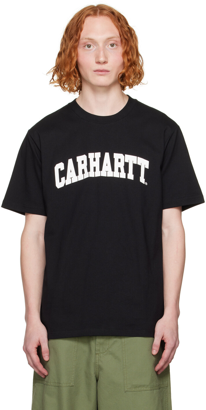 

Футболка с надписью «Черный университет» Carhartt Work In Progress