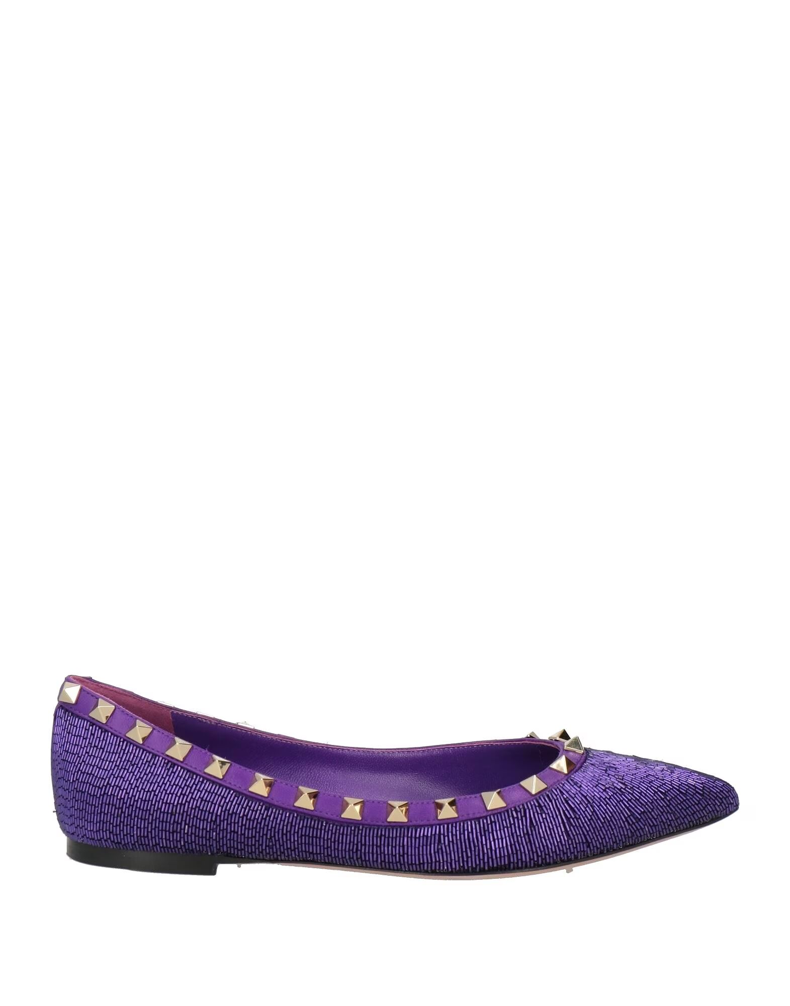 Балетки Valentino Garavani, фиолетовый