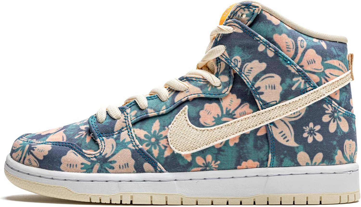 

Nike Мужские кроссовки Dunk High PRM SB, Beige/Blue Aqua