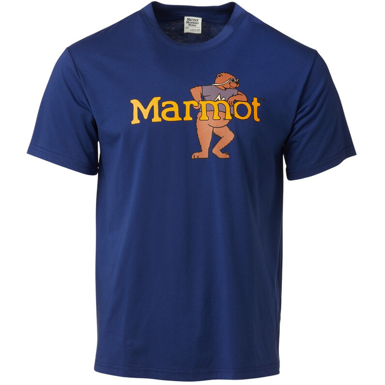 

Мужская футболка Leaning Marty Marmot, синий