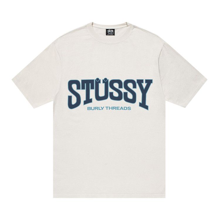 

Футболка Stussy Burly Threads Pigment Dyed Tee, Natural