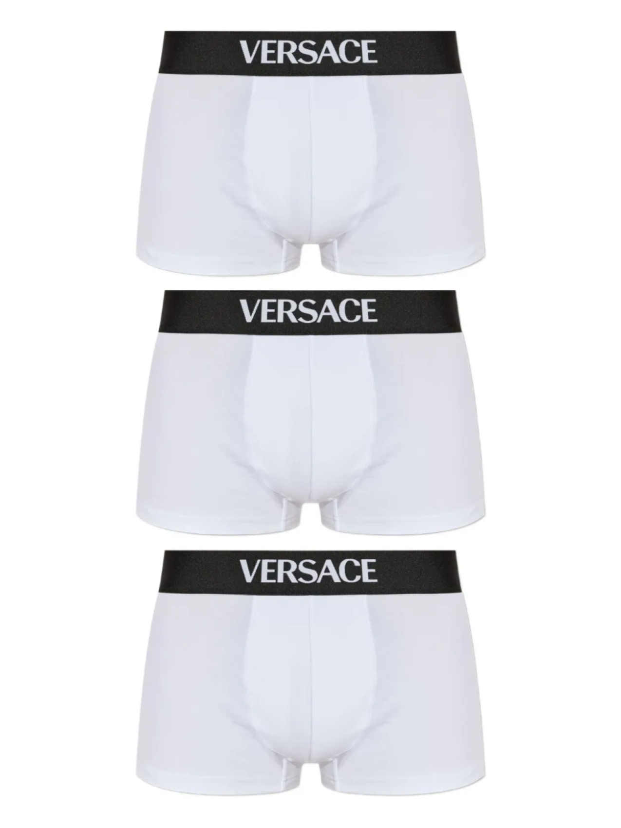 

Трусы-боксеры с логотипом Versace (упаковка из трех шт.), белый