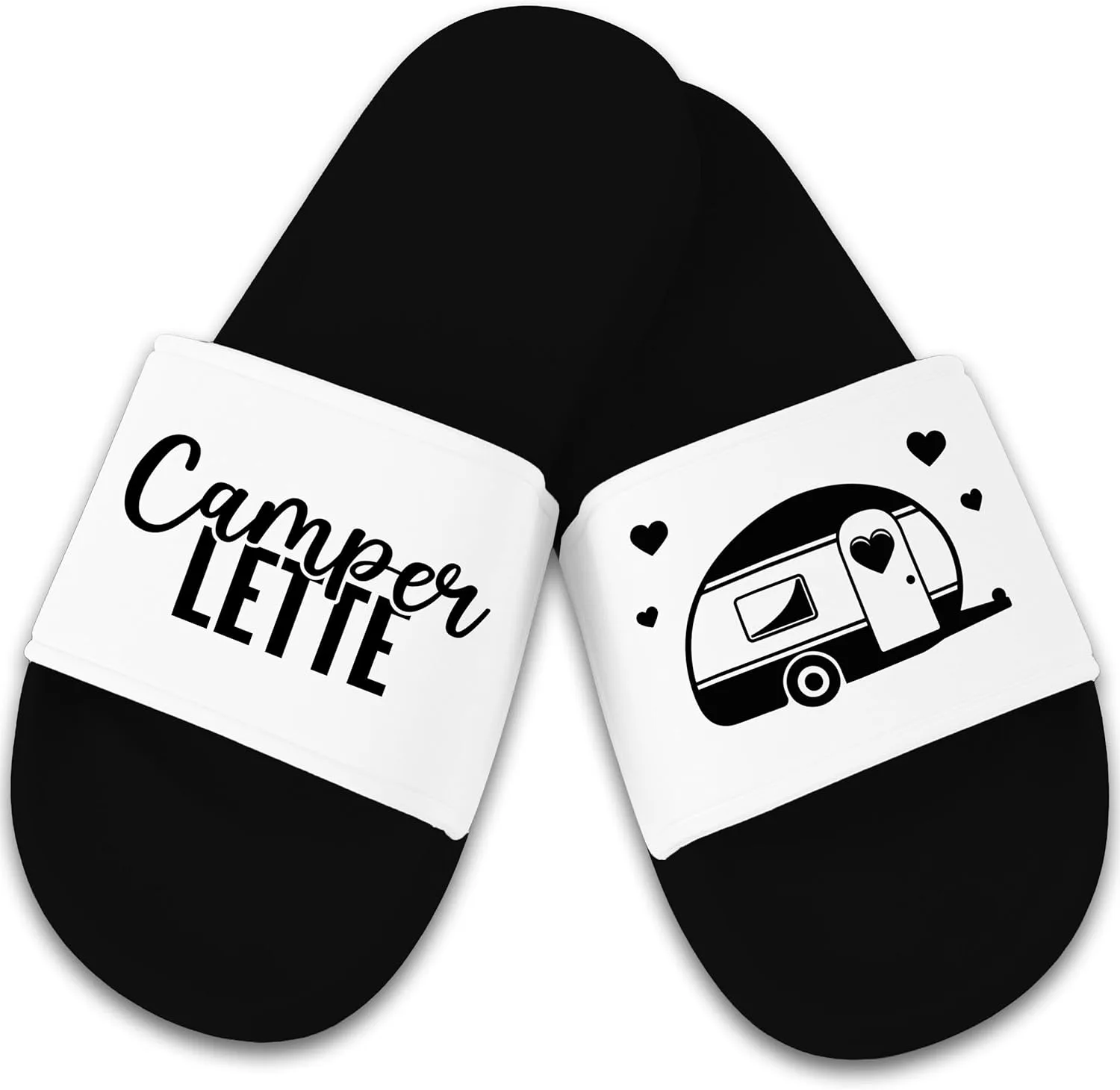 Шлепанцы для кемпинга и отдыха Geschenk Mit Namen Personalisiert By Shirtracer, белый/черный