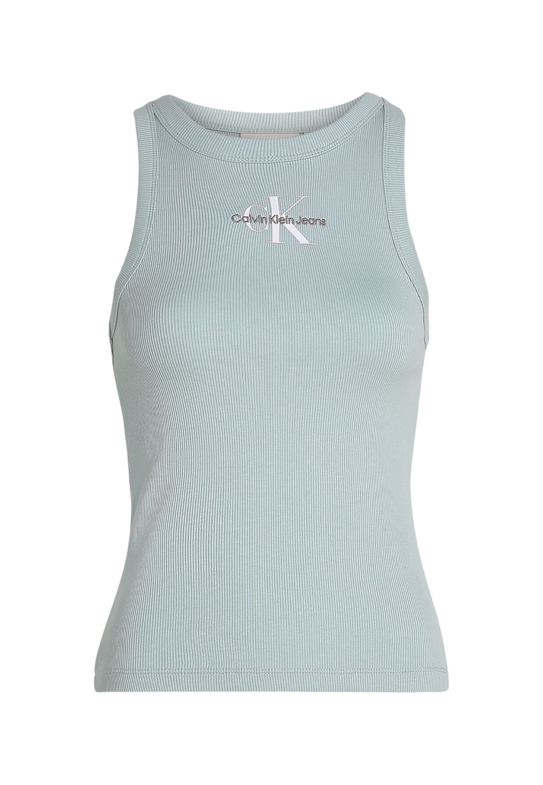 

Майка-топ Calvin Klein Jeans, светло-голубой