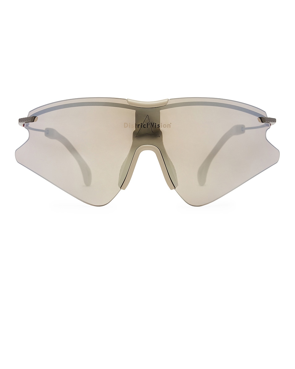 

District Vision x ROA Туристические очки Kohei Aero Blade Ti, Moss Gray & D+ Copper