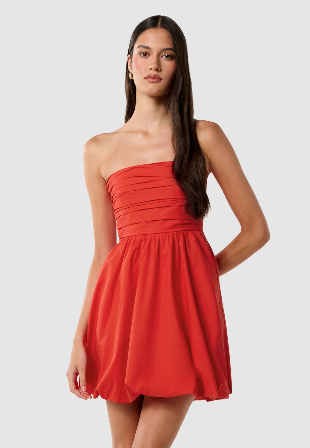 

Коктейльное/вечернее платье PHOEBE BUBBLE HEM MINI Forever New, красный