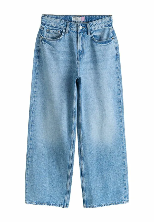 Формирование фигуры "песочные часы" и широкие ноги Next, Mid Blue Denim