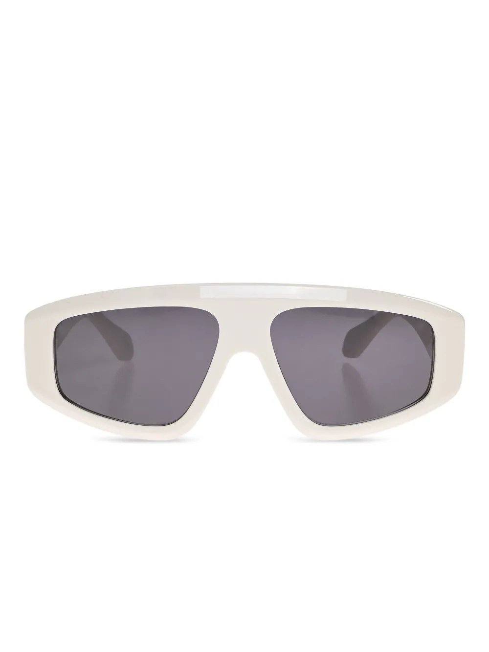 

Солнцезащитные очки в геометричной оправе Alaïa, белый