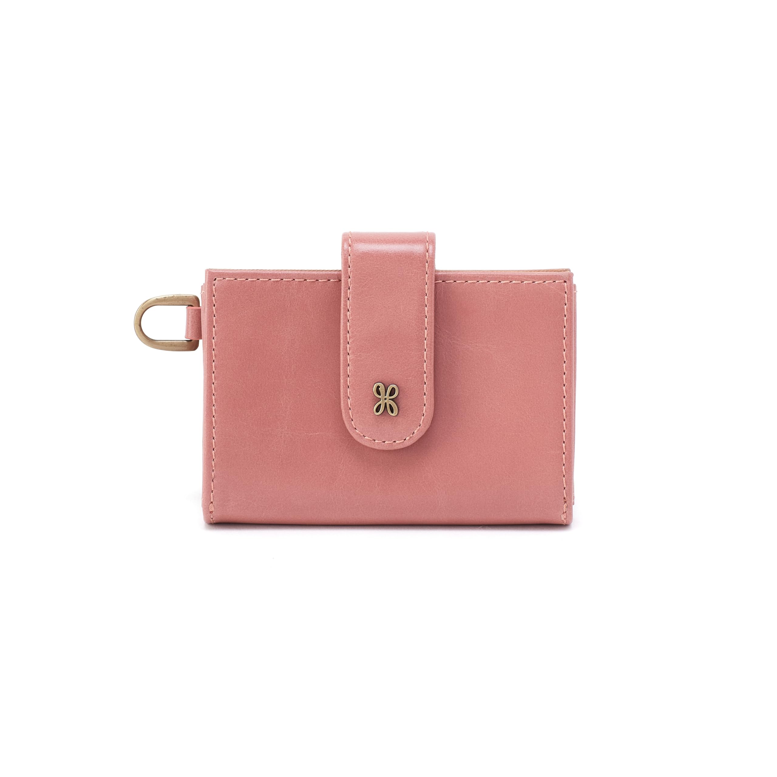 

Кошелек HOBO Jean Accordian Card Case, цвет Rose