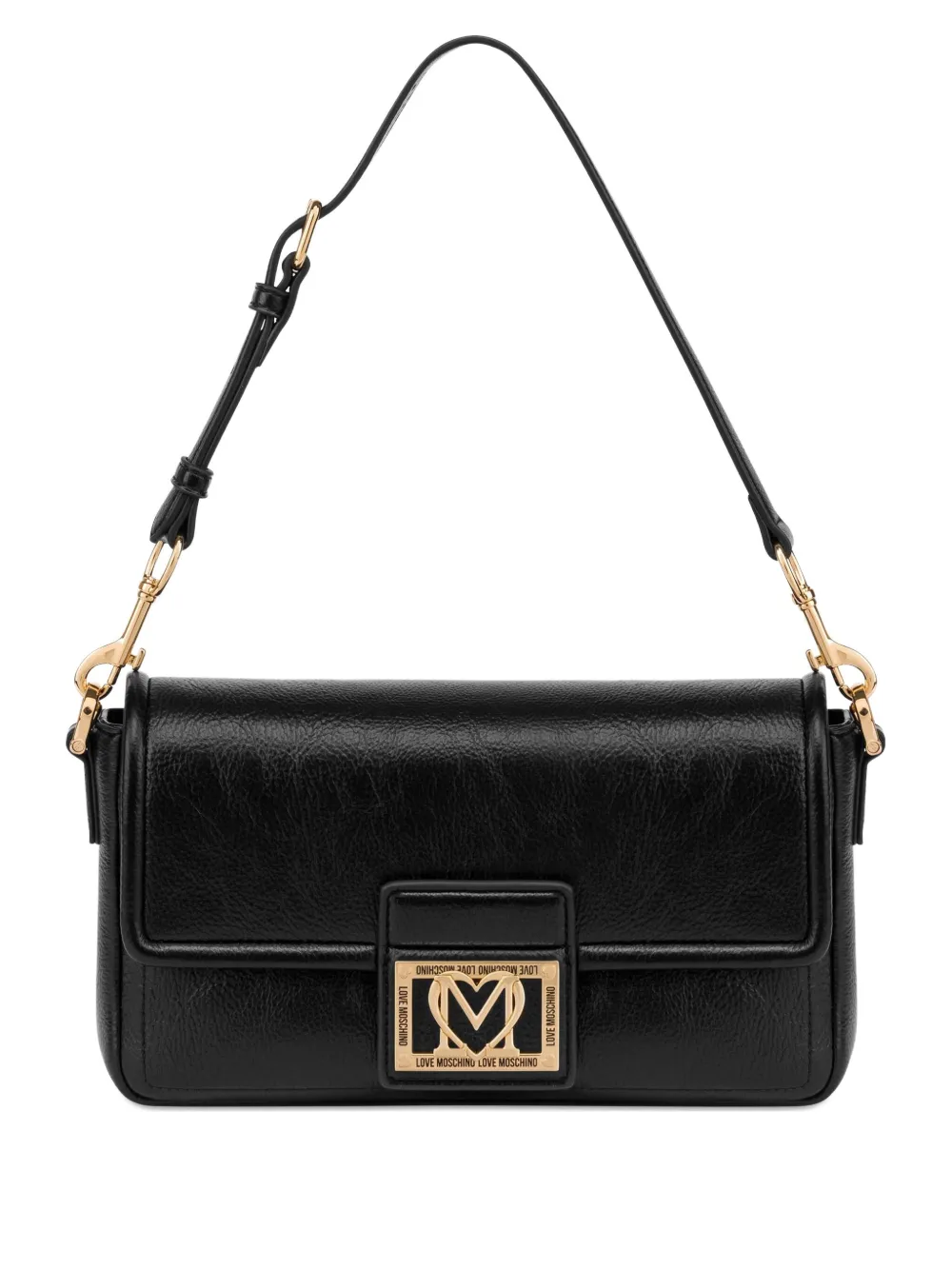 

Сумка через плечо с логотипом Love Moschino, черный