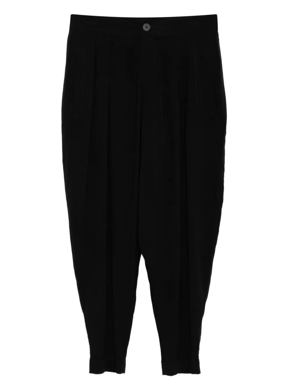 

Брюки со складками Tessitura Body Couture, черный
