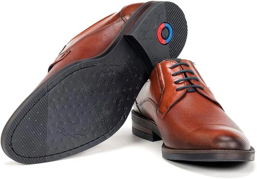 Туфли Fluchos F1631 Memory Leather + COM.1 Theo, Brown — фото 4