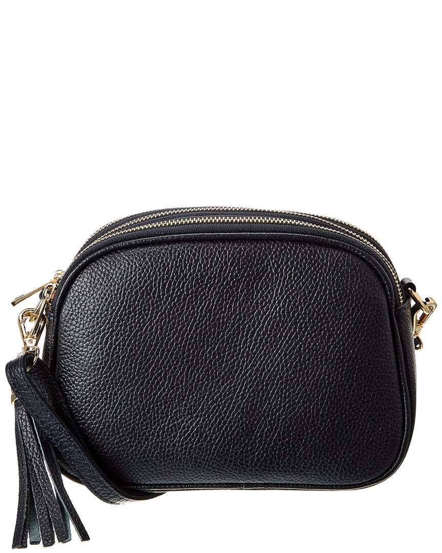 

Итальянская кожаная сумка через плечо Italian Leather, синий