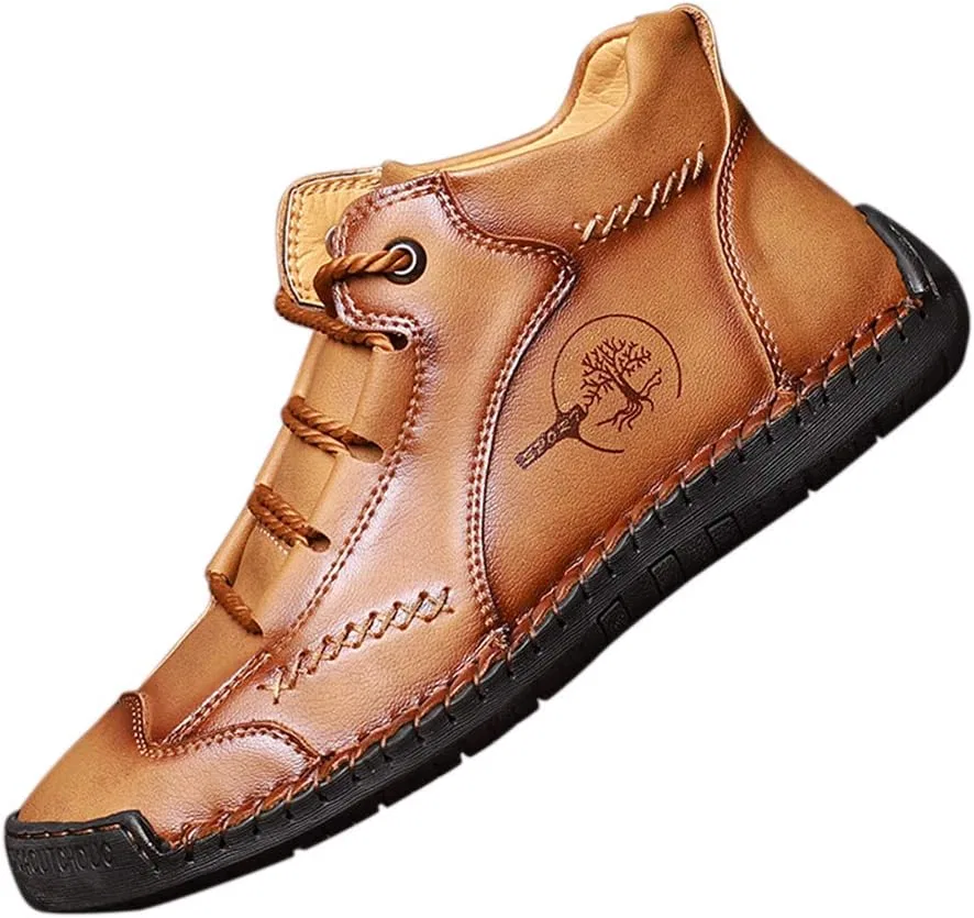 Мокасины кожаные Santimon Tan