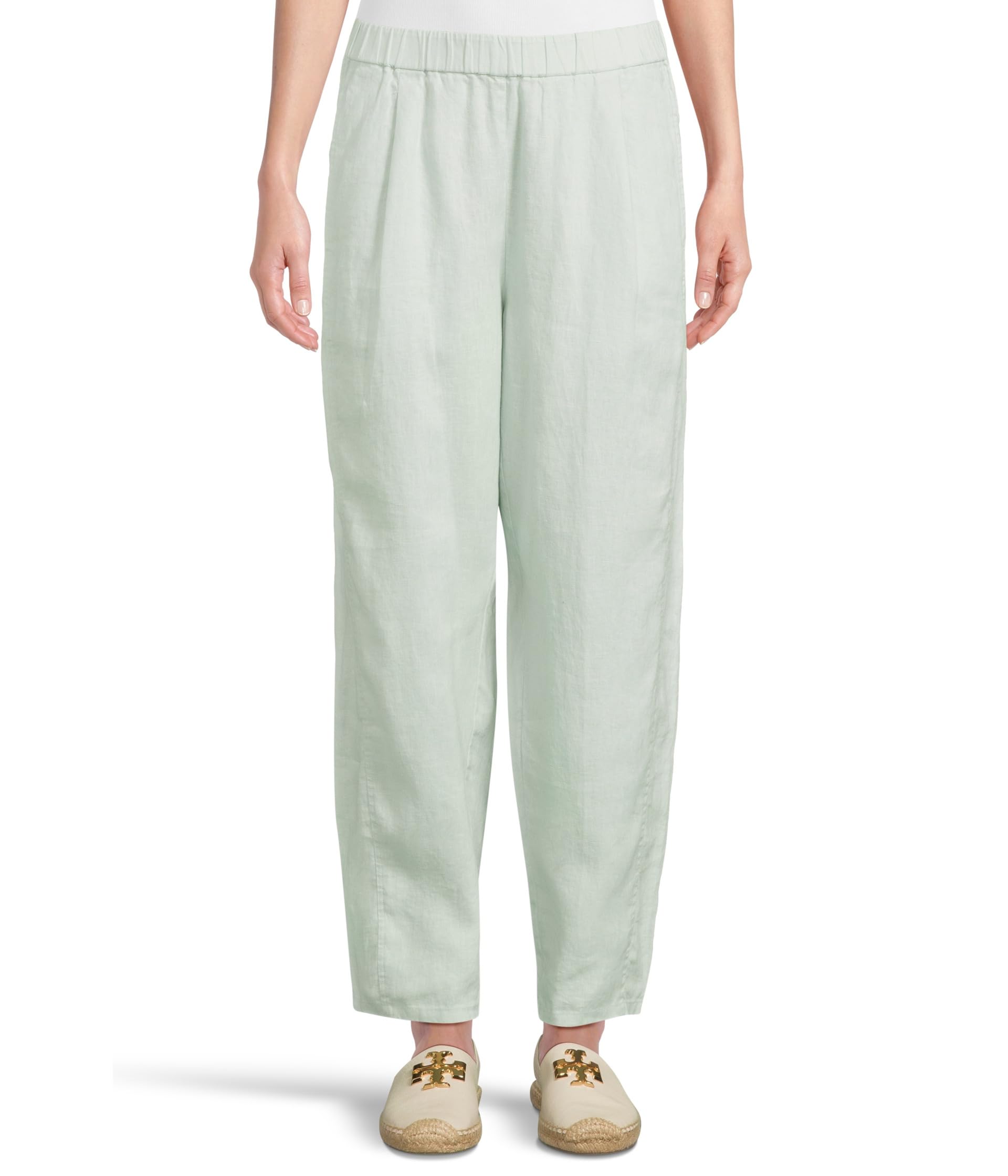 

Брюки Eileen Fisher Ankle Pleated Lantern Pants, Absinthe