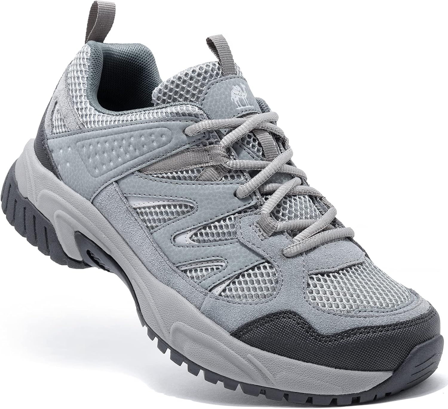 

Мужские походные кроссовки CAMELSPORTS, легкие, с противоскользящей подошвой, дышащие, низкие, для прогулок на открытом воздухе, трекинга, пеших походов и скалолазания, серый/черный