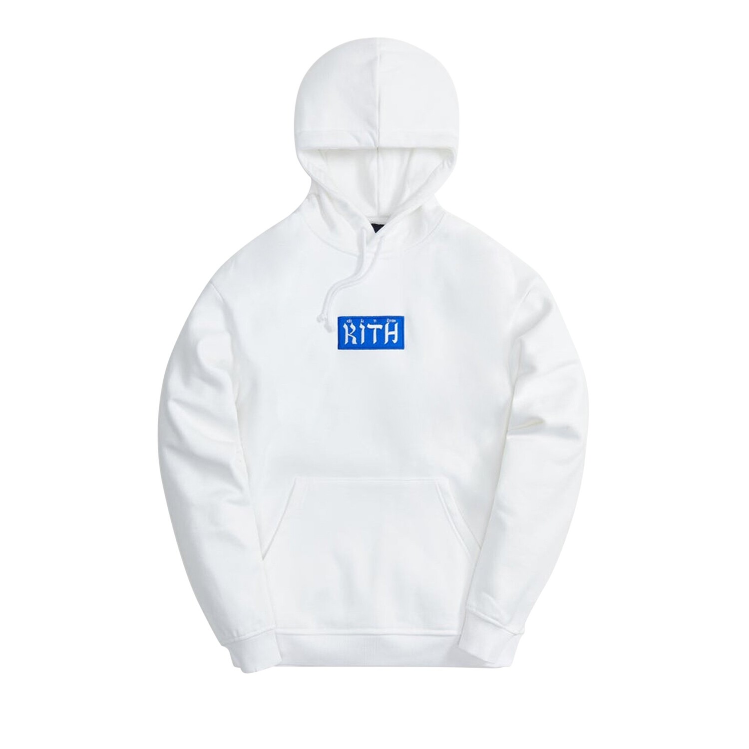 

Толстовка с надписью Kith на иврите, цвет Белый