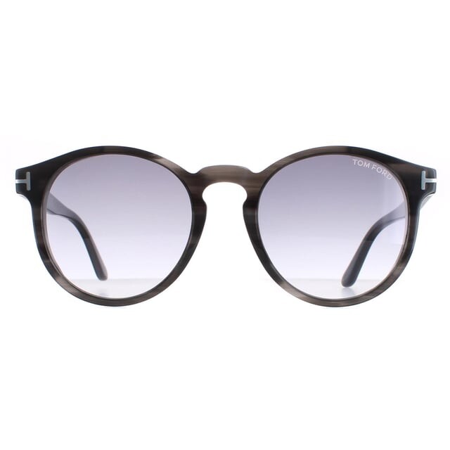 

Круглые мужские серые гаванские дымчатые градиенты ian ft0591 Tom Ford, серый