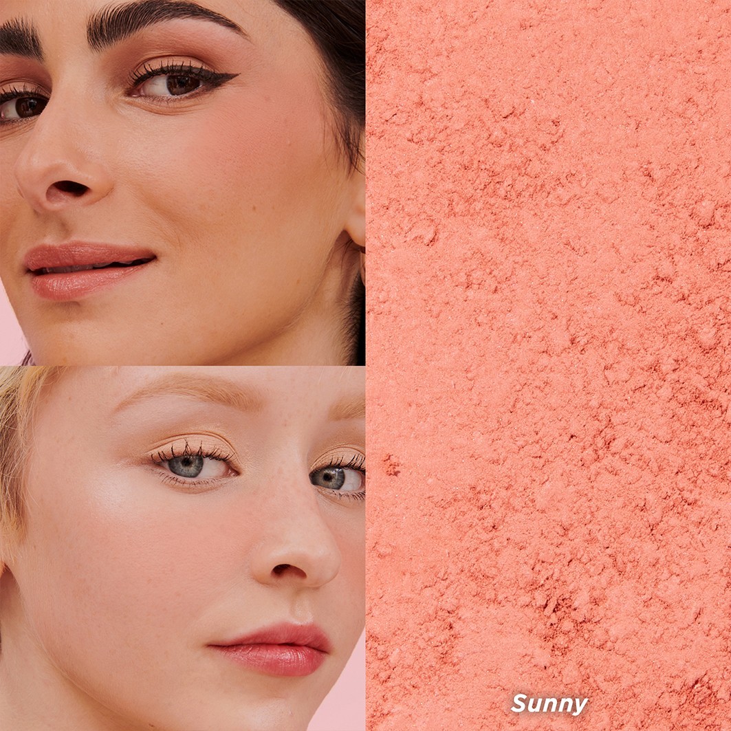 Румяна bronzer & blush collection sunny in warmem korallenrot Benefit, вес 6 гр. — фото 3