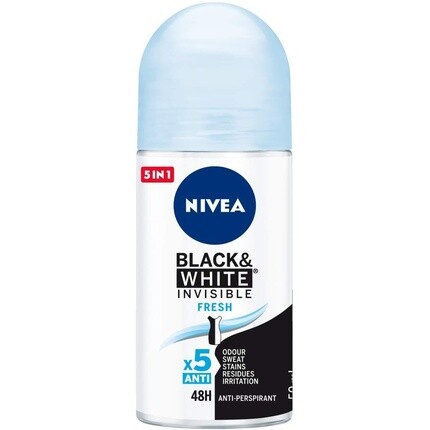 

Invisible For Black & White Fresh шариковый 50 мл, Nivea