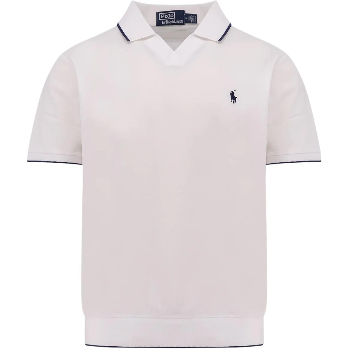 

Джаккардовая поло Polo Ralph Lauren, белый