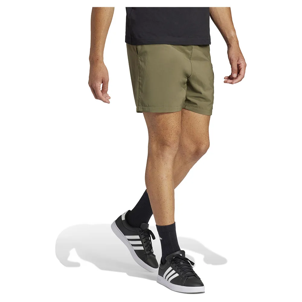 Шорты adidas Essentials Small Logo Chelsea cargo, зеленый — фото 4