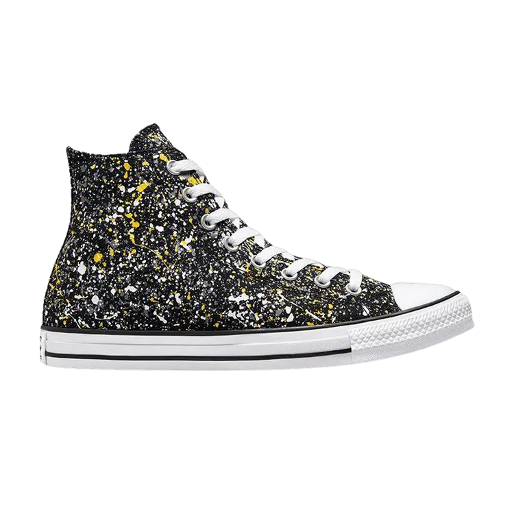 

Кроссовки Converse Chuck Taylor All Star High 'Archive Paint Splatter', черный
