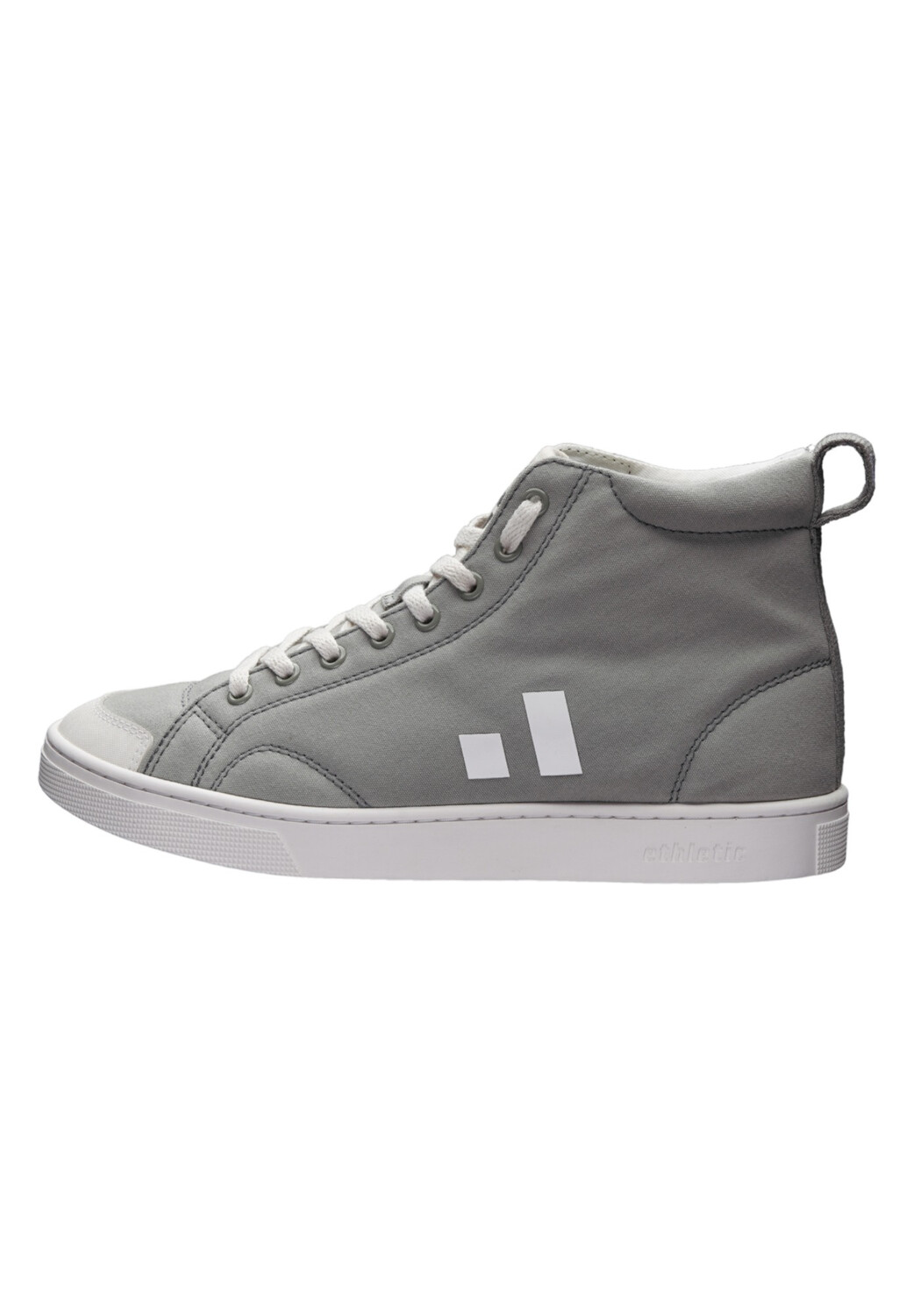 

Кроссовки ethletic Canvas Active Hi Cut, цвет Shadow Grey | Just White