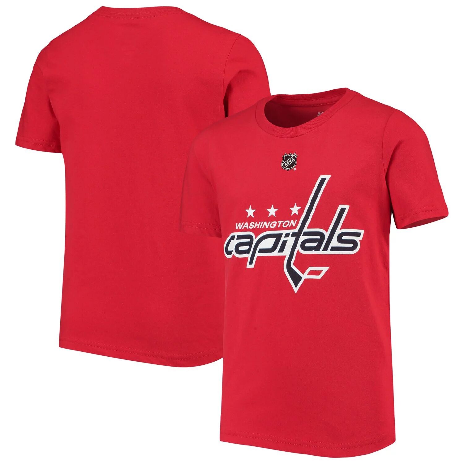 

Молодежная красная футболка с основным логотипом Washington Capitals Outerstuff, Красный, Молодежная красная футболка с основным логотипом Washington Capitals Outerstuff