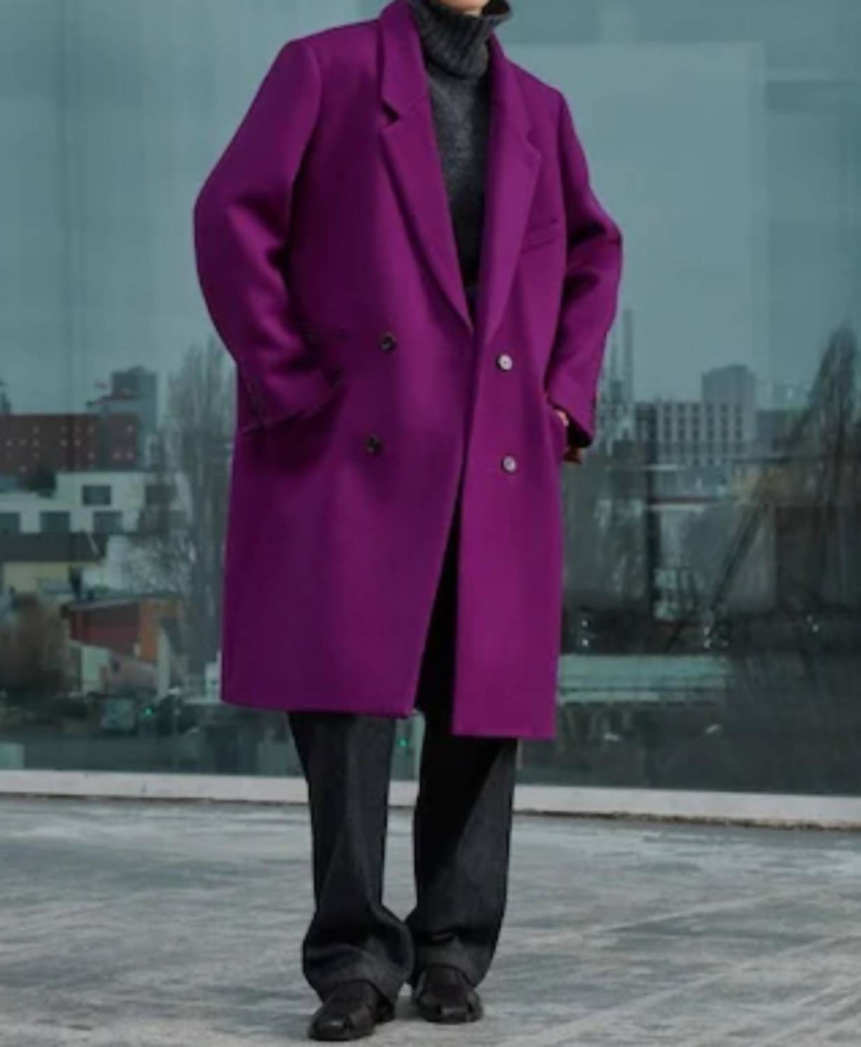 

Ваттен-пальто в цвете фуксия Soeur